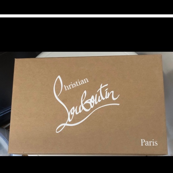 Christian Louboutin Patent Miss Gena Sling Pumps - Picture 5 of 7